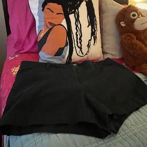 Size 18 Black Khaki Shorts by Mossimo